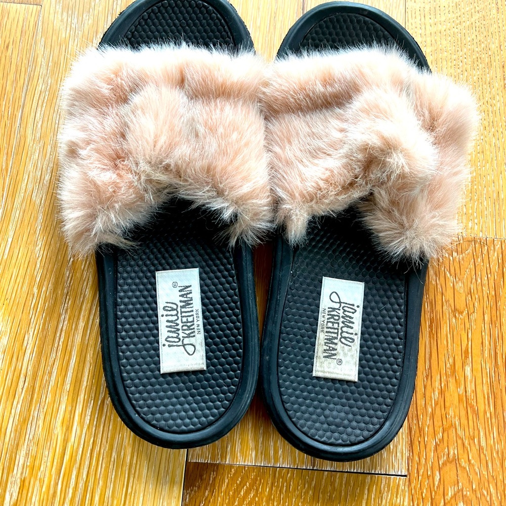 Fur Slide sandal